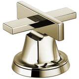 Brizo - LevoirE Widespread Lavatory Low Cross Handle Kit - Polished Nickel