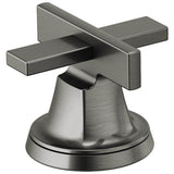 Brizo - LevoirE Widespread Lavatory Low Cross Handle Kit - Luxe Steel