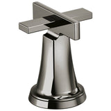 Brizo - LevoirE Widespread Lavatory High Cross Handle Kit - Brilliance Black Onyx