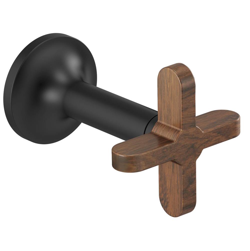 Brizo - Jason Wu for BrizoE Wall Mount Lavatory Cross Handles - Matte Black