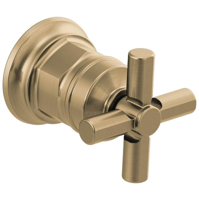 Brizo - Invari Wall Mount Lavatory Cross Handle Kit - Luxe Gold