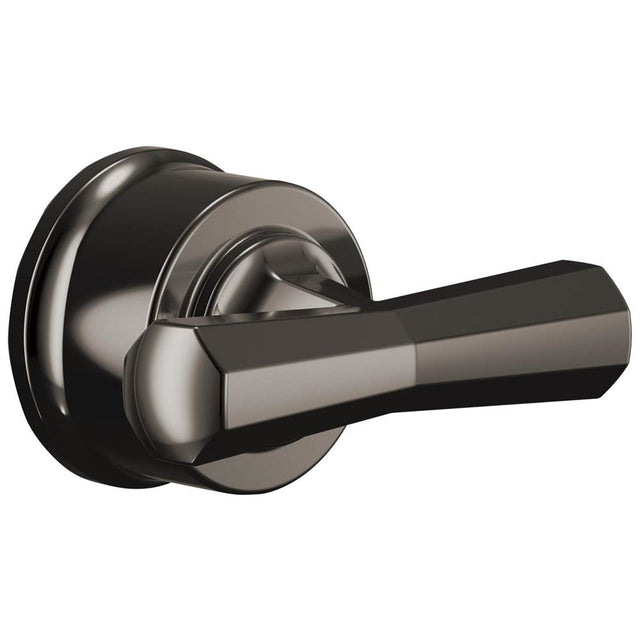 Brizo - BeauclereE Pressure Balance Valve Trim Cross Handle Kit - Brilliance Black Onyx