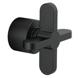 Brizo - Jason Wu for BrizoE Pressure Balance Vale Trim Cross Handle Kit - Matte Black