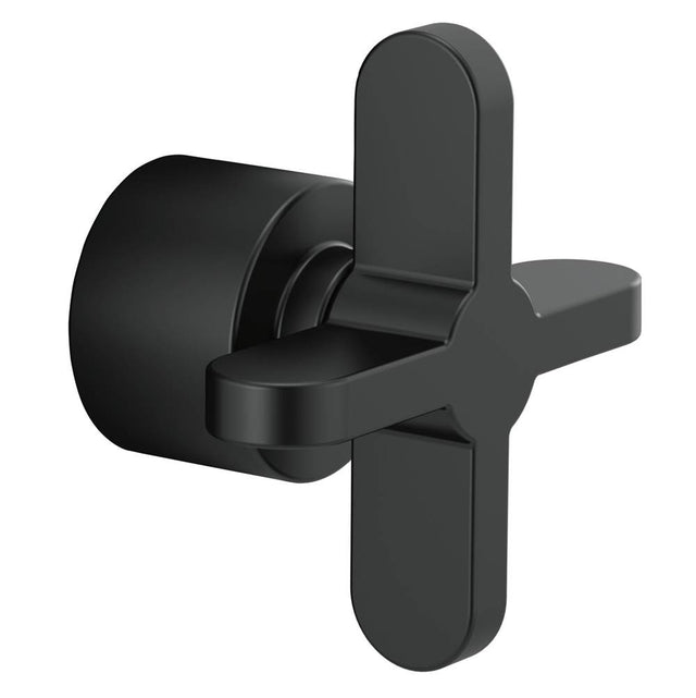 Brizo - Jason Wu for BrizoE Pressure Balance Vale Trim Cross Handle Kit - Matte Black