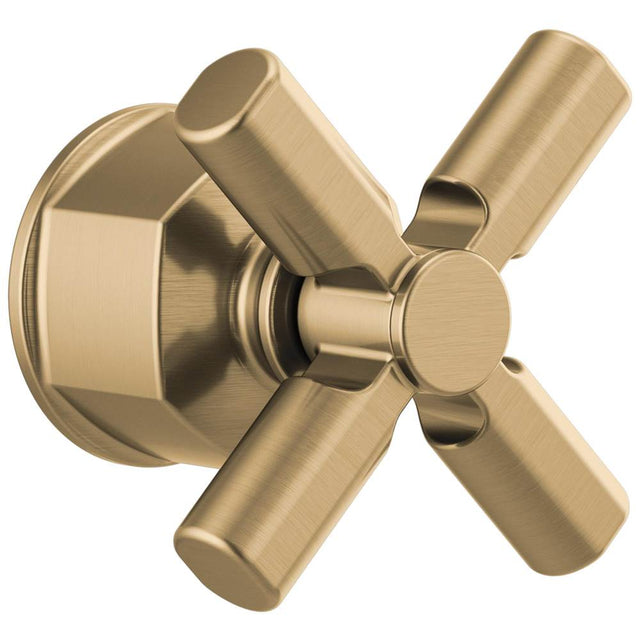 Brizo - Invari Pressure Balance Valve Trim Cross Handle Kit - Luxe Gold