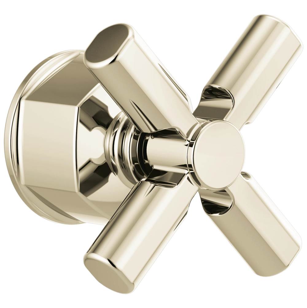 Brizo - Invari Pressure Balance Valve Trim Cross Handle Kit - Polished Nickel