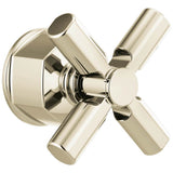 Brizo - Invari Pressure Balance Valve Trim Cross Handle Kit - Polished Nickel