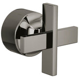 Brizo - LevoirE Pressure Balance Valve Trim Cross Handle Kit - Brilliance Black Onyx