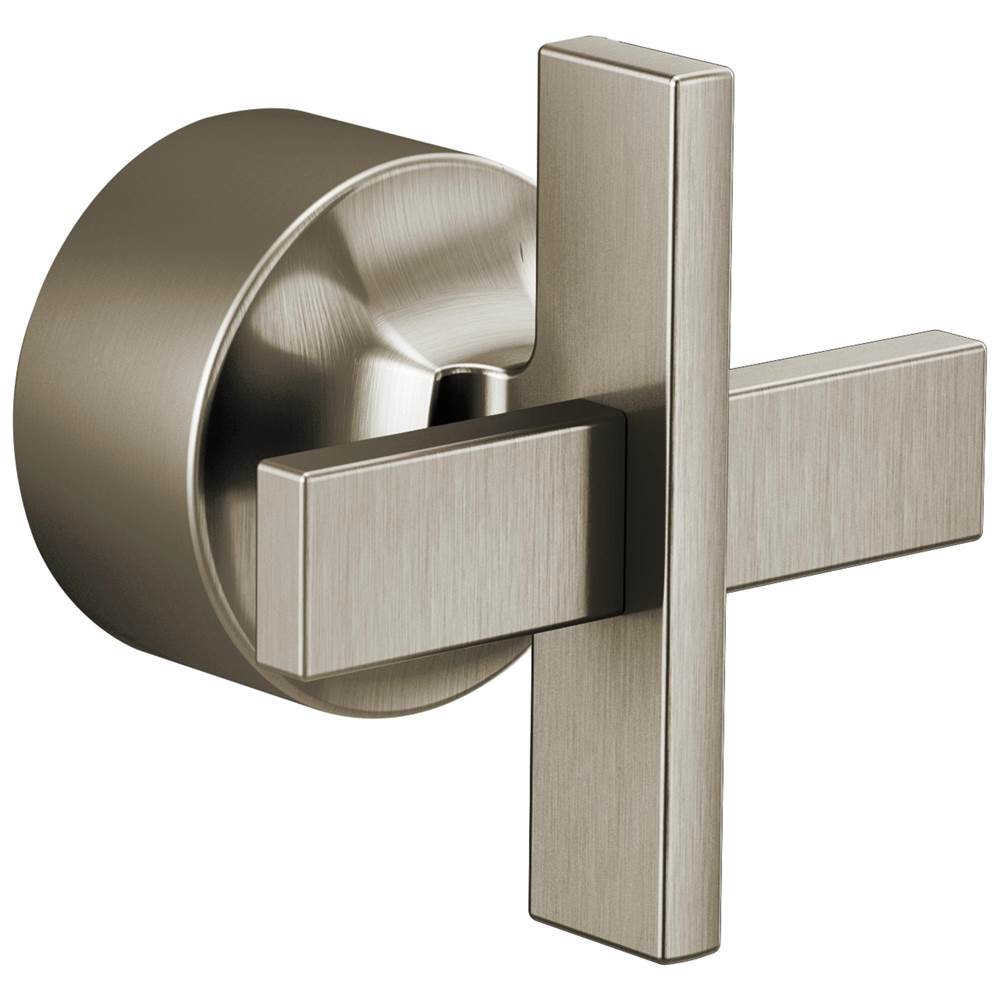 Brizo - LevoirE Pressure Balance Valve Trim Cross Handle Kit - Luxe Nickel