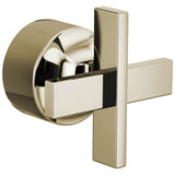 Brizo - LevoirE Pressure Balance Valve Trim Cross Handle Kit - Polished Nickel