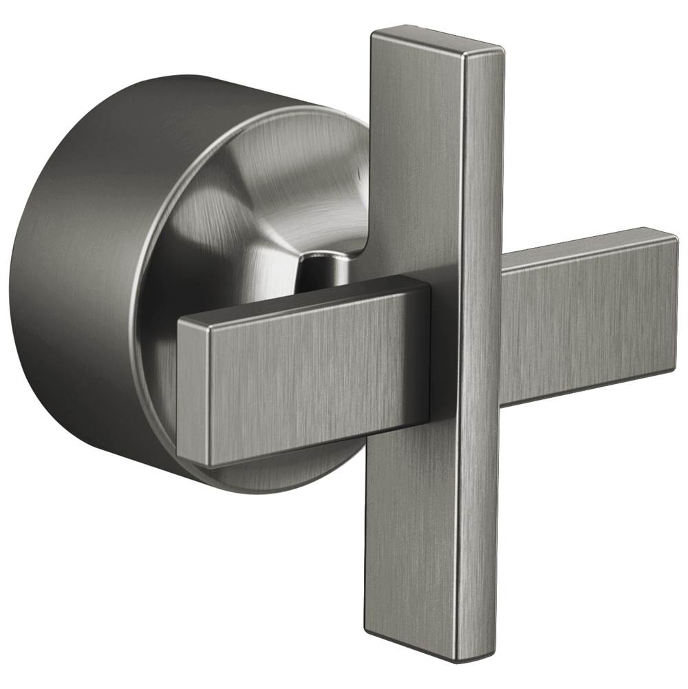 Brizo - LevoirE Pressure Balance Valve Trim Cross Handle Kit - Luxe Steel