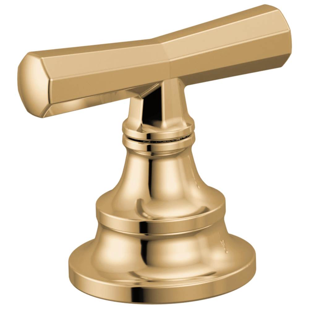 Brizo - BeauclereE Roman Tub Faucet Cross Handle Kit - Polished Gold