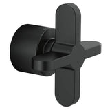 Brizo - Jason Wu for BrizoE Sensori Thermostatic Valve Trim Cross Handle Kit - Matte Black