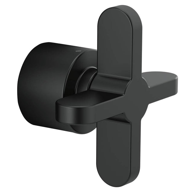 Brizo - Jason Wu for BrizoE Sensori Thermostatic Valve Trim Cross Handle Kit - Matte Black