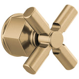 Brizo - Invari Sensori Thermostatic Valve Trim Cross Handle Kit - Luxe Gold