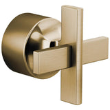 Brizo - LevoirE Sensori Thermostatic Valve Trim Cross Handle Kit - Luxe Gold