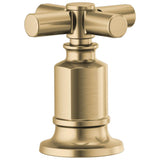 Brizo - Invari Roman Tub Faucet Cross Handle Kit - Luxe Gold
