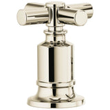 Brizo - Invari Roman Tub Faucet Cross Handle Kit - Polished Nickel