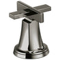 Brizo - LevoirE Roman Tub Cross Handle Kit - Brilliance Black Onyx