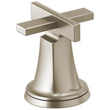 Brizo - LevoirE Roman Tub Faucet Cross Handle Kit - Luxe Nickel