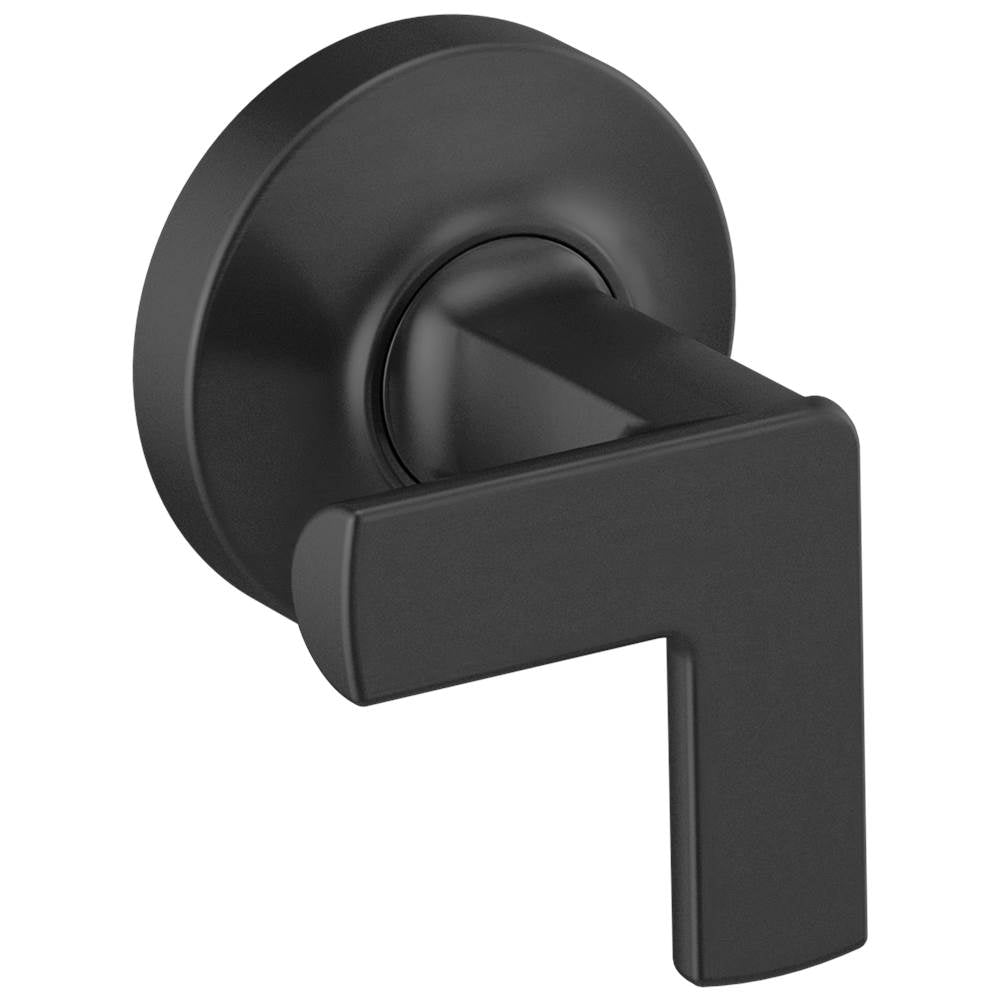 Brizo - Kintsu Wall-Mount Tub Filler Cross Handles - Matte Black