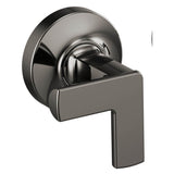 Brizo - Kintsu Two-Handle Wall Mount Tub Filler Cross Handle Kit - Brilliance Black Onyx