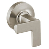 Brizo - Kintsu Two-Handle Wall Mount Tub Filler Cross Handle Kit - Luxe Nickel