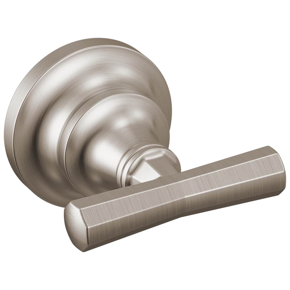 Brizo - BeauclereE Two-Handle Wall Mount Tub Filler Cross Handle Kit - Luxe Nickel