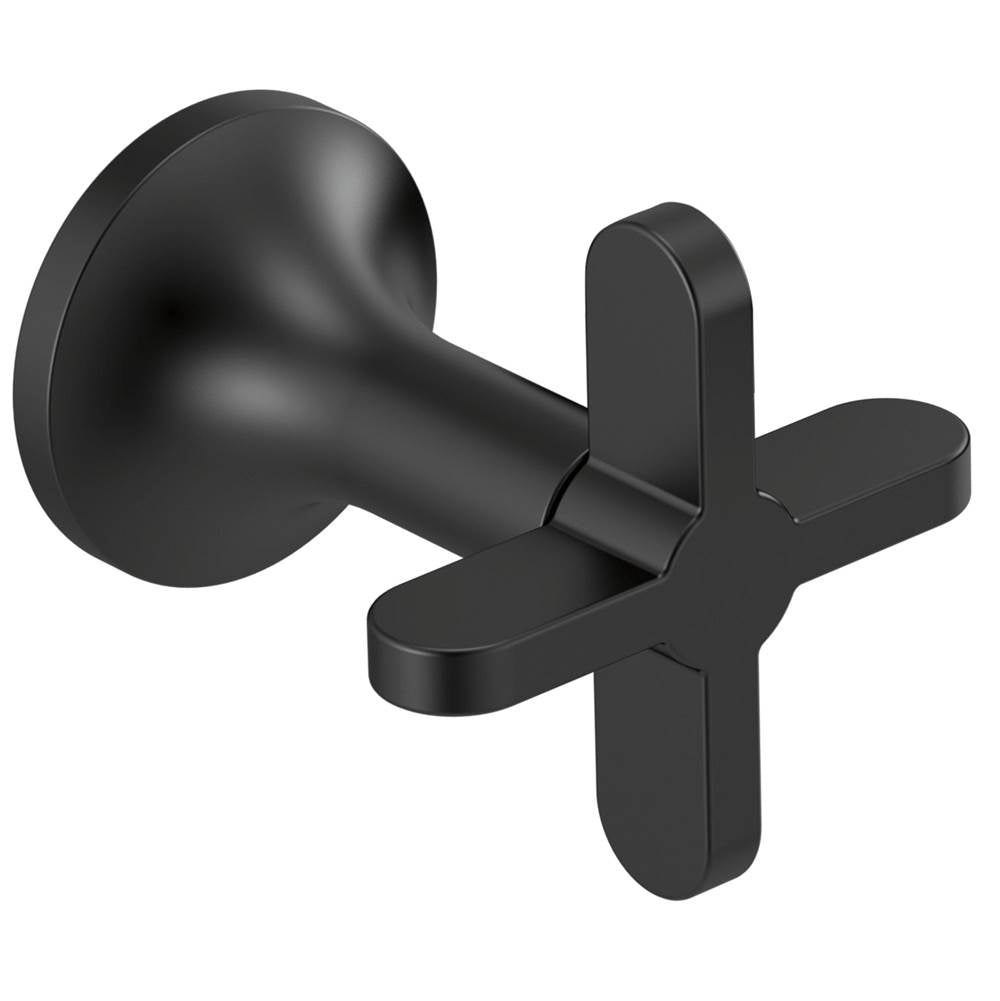 Brizo - Jason Wu for BrizoE Wall Mount Tub Filler Cross Handles - Matte Black