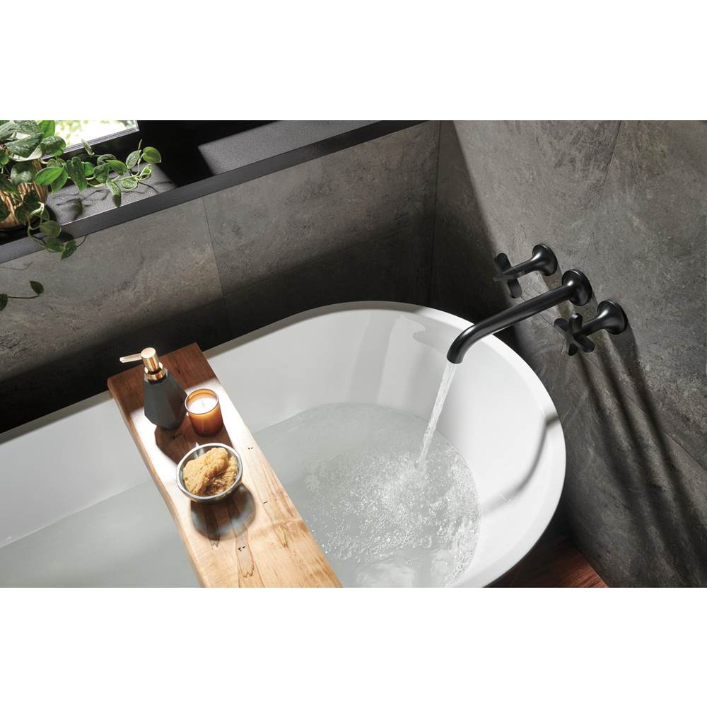 Jason Wu for BrizoE Wall Mount Tub Filler Cross Handles