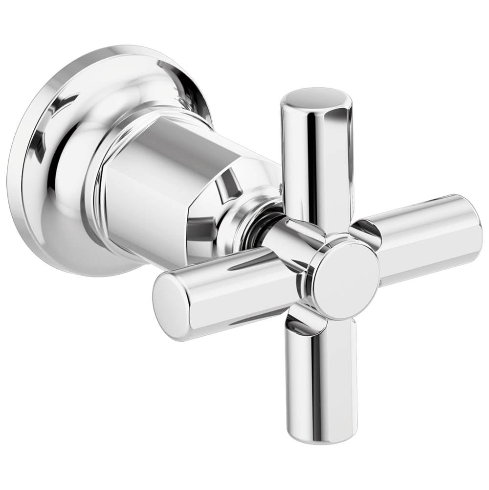 Brizo - Invari Two-Handle Wall Mount Tub Filler Cross Handle Kit - Chrome