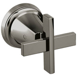 Brizo - LevoirE Wall Mount Cross Handle Kit - Brilliance Black Onyx