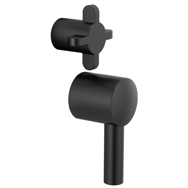 Brizo - Jason Wu for BrizoE Pressure Balance Integrated Trim Cross Handles - Matte Black