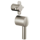 Brizo - Odin Pressure Balance Integrated Trim Cross Handles - Brushed Nickel
