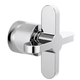 Brizo - Odin 3 And 6 Function Diverter Trim Cross Handle Kit - Chrome