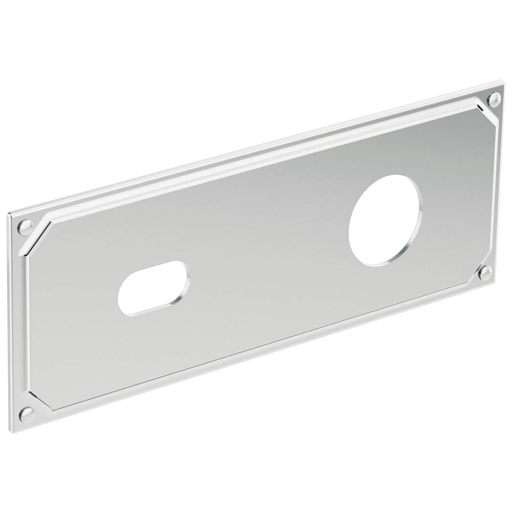 Brizo - Invari Wallmount Lavatory Escutcheon Plate - Chrome