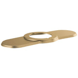 Brizo - Invari Lavatory Escutcheon - Luxe Gold