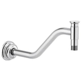 Brizo - Invari 11'' Angled Shower Arm And Flange - Chrome