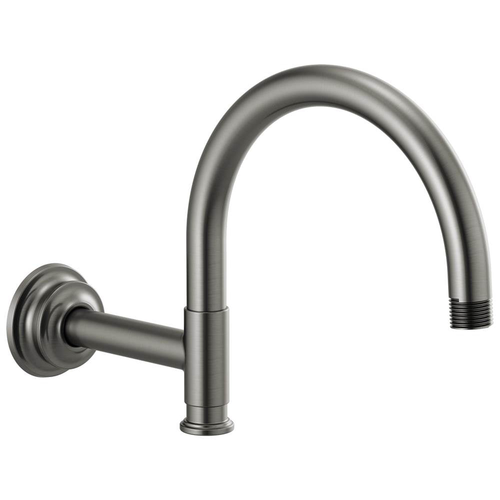 Brizo - Invari 12 1/8'' Arc Shower Arm And Flange - Luxe Steel