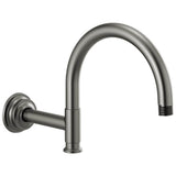 Brizo - Invari 12 1/8'' Arc Shower Arm And Flange - Luxe Steel