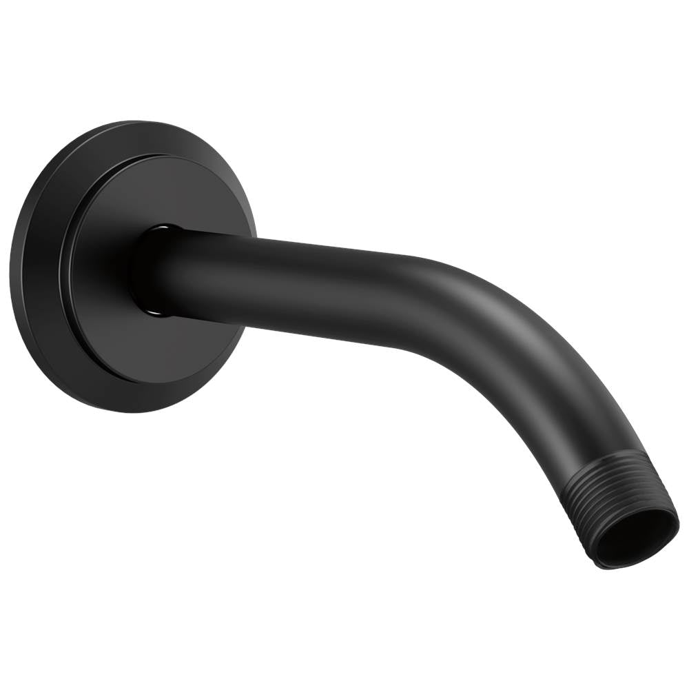 Brizo - AtavisE Shower Arm and Flange - Matte Black
