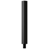 Brizo - Universal Showering Linear Square Shower Column Extension - Matte Black