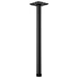 Brizo - Universal Showering 14'' Ceiling Mount Shower Arm And Square Flange - Matte Black