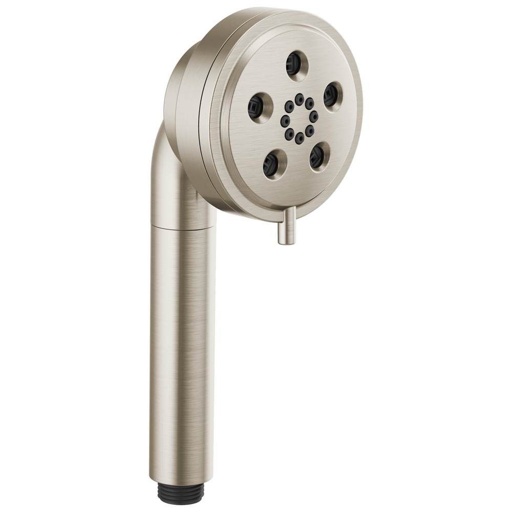 Brizo - Universal Showering Linear Round H2Okinetic Multi-Function Handshower - Luxe Nickel