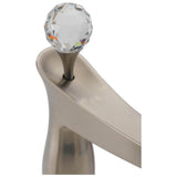 Brizo - RSVP SWAROVSKI CRYSTAL FINIAL - ROMAN TUB - Brushed Nickel