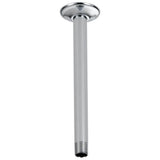 Brizo - Universal Showering 10'' Ceiling Mount Shower Arm And Round Flange - Chrome