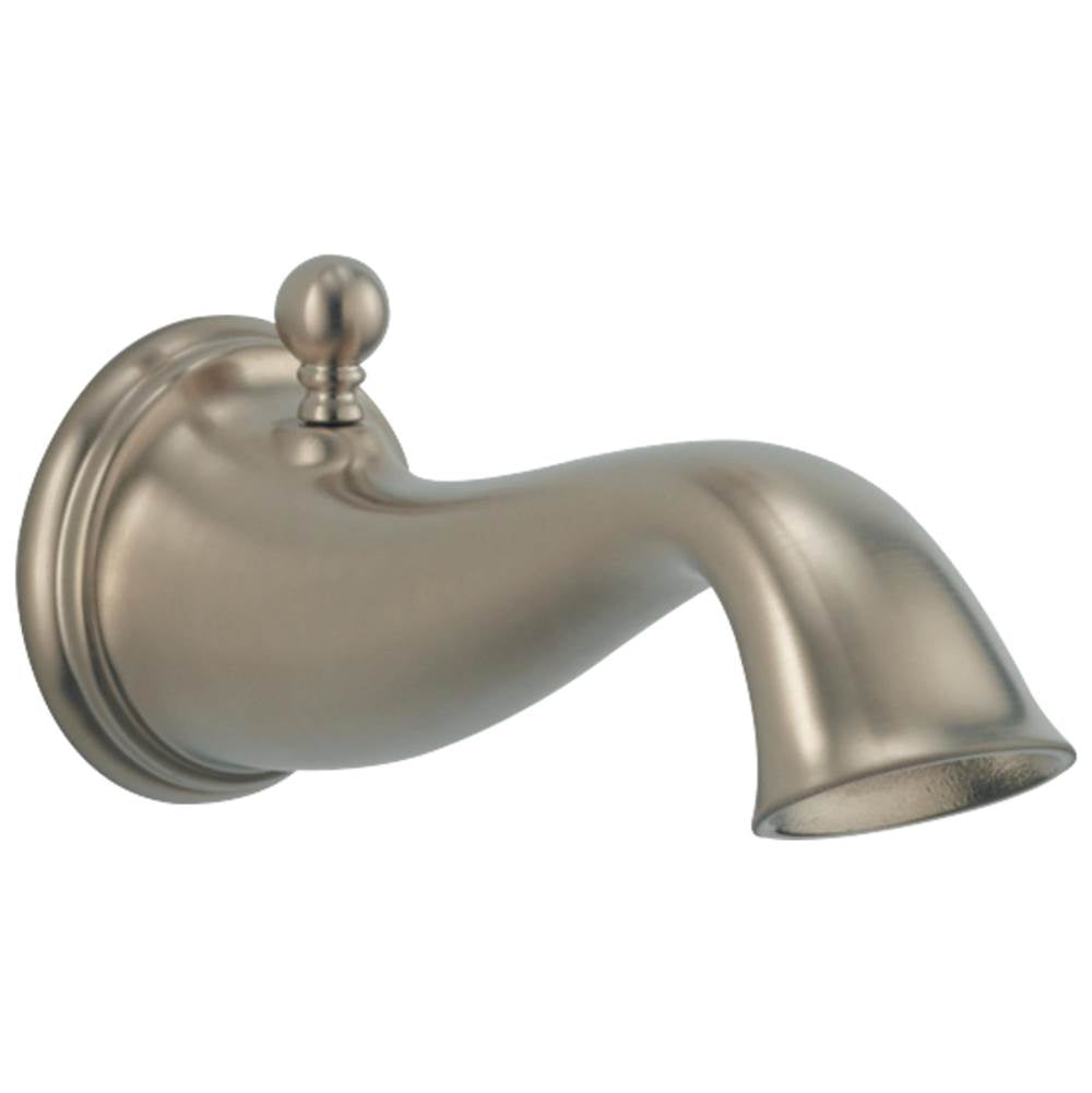 Brizo - Traditional Tub Spout - Pull-up Diverter - Brushed Nickel