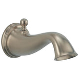 Brizo - Traditional Tub Spout - Pull-up Diverter - Brushed Nickel