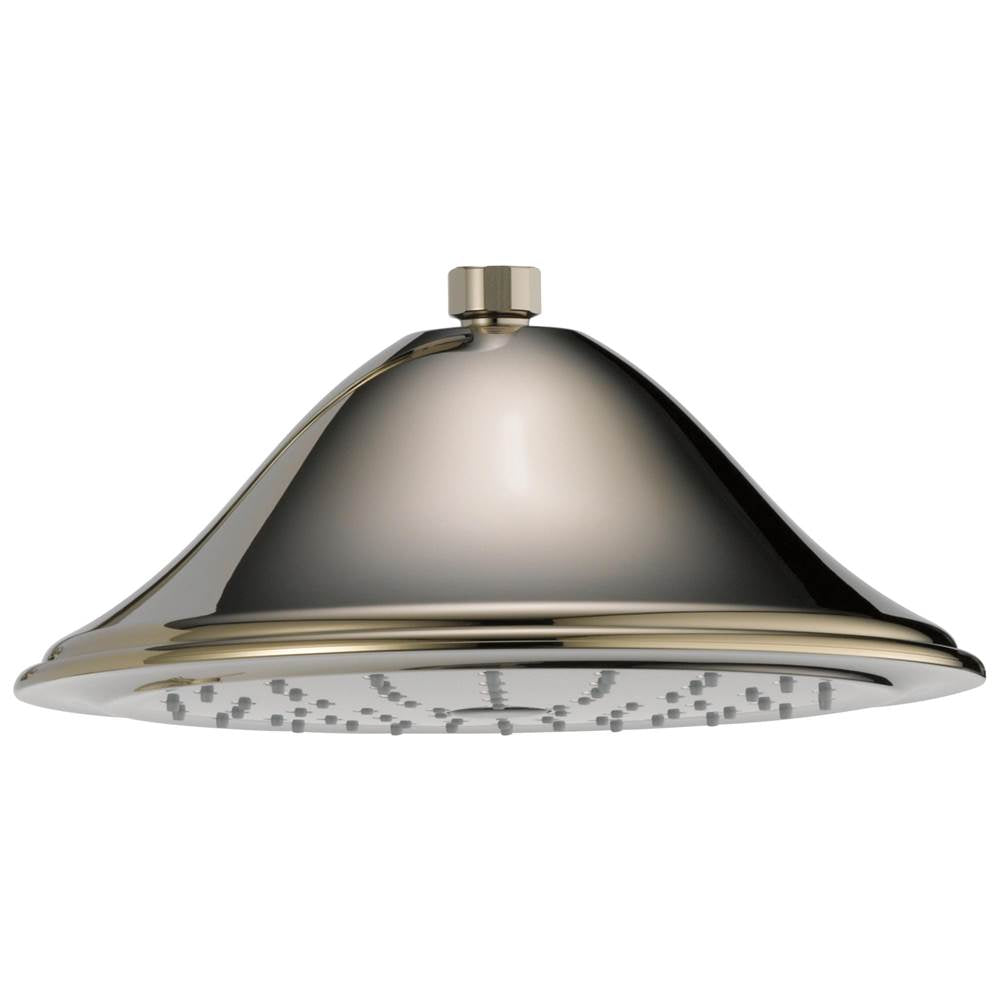 Brizo - Traditional Round Raincan Showerhead - Polished Nickel