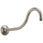 Brizo - Other 16'' Shower Arm And Flange - Brushed Nickel